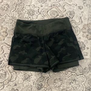 90 degrees by reflex Camo Workout Running Shorts
